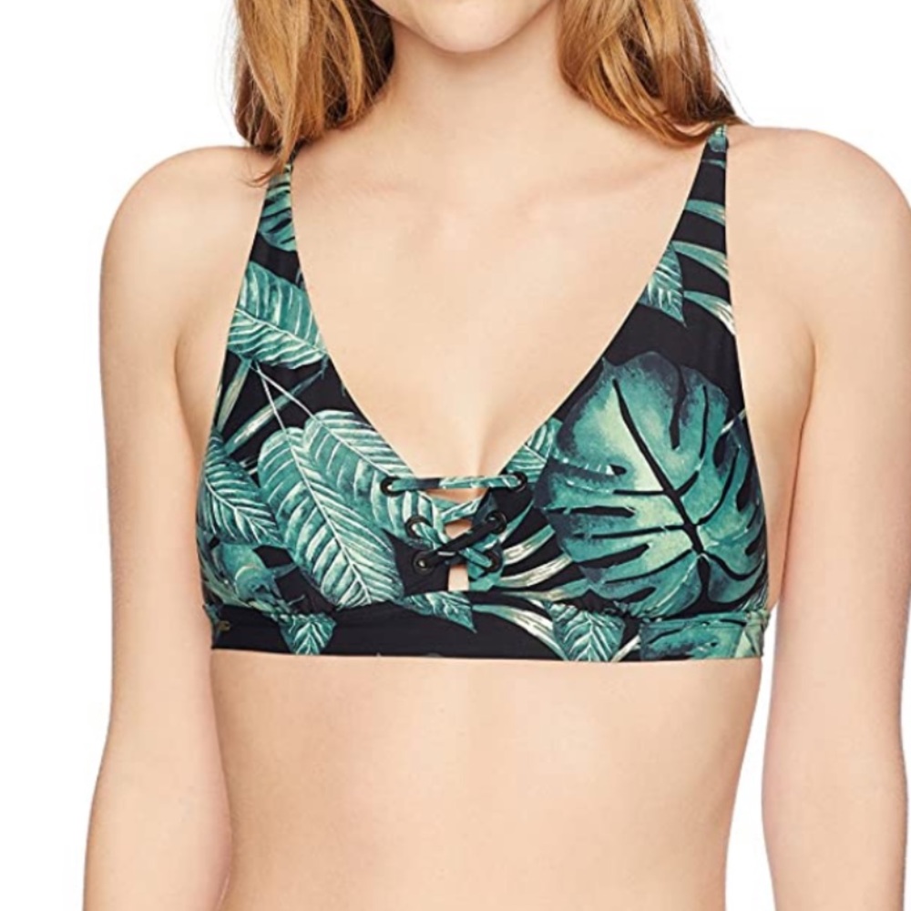 Rip Curl Swim Bikini Top| Palm Beach Lace Up | NWT